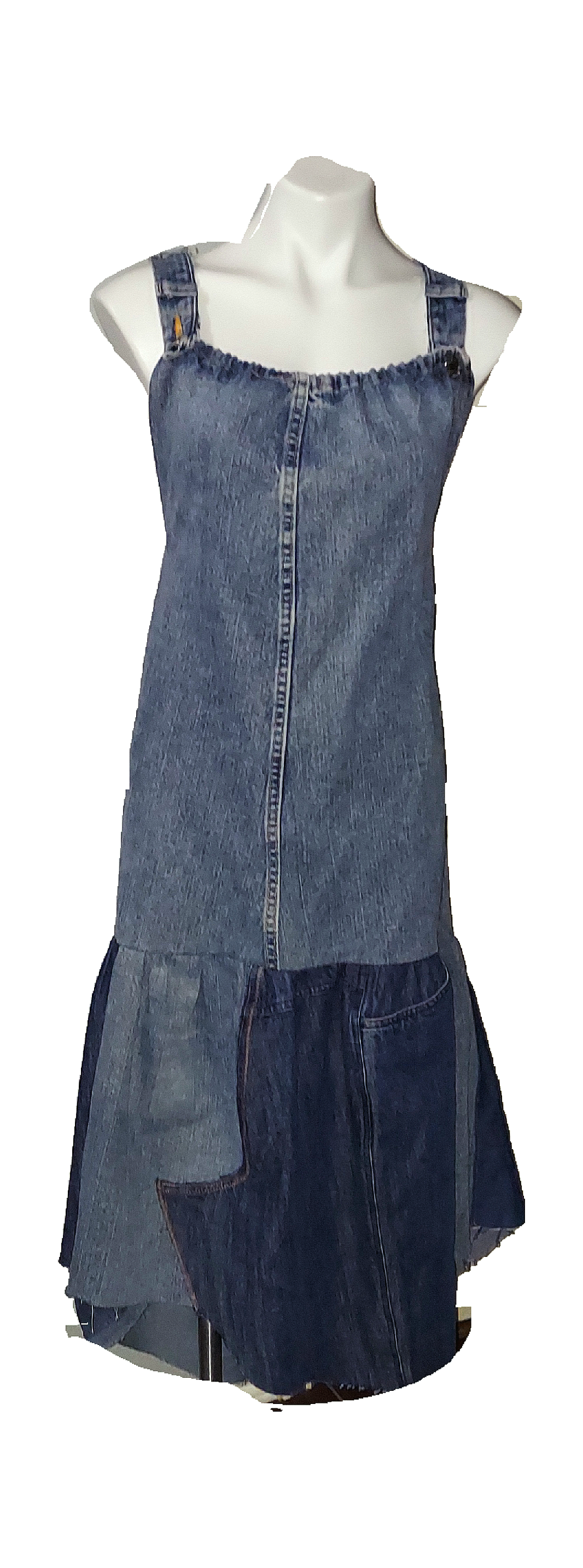 Jean Dress Repurposed