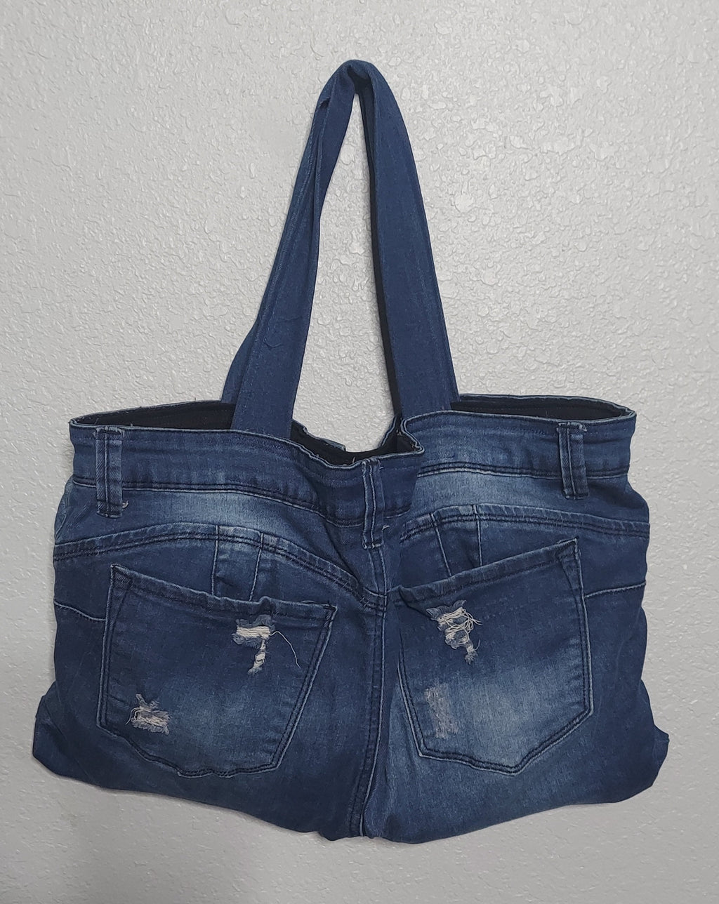 Repurposed Jean Purse/Tote Bag