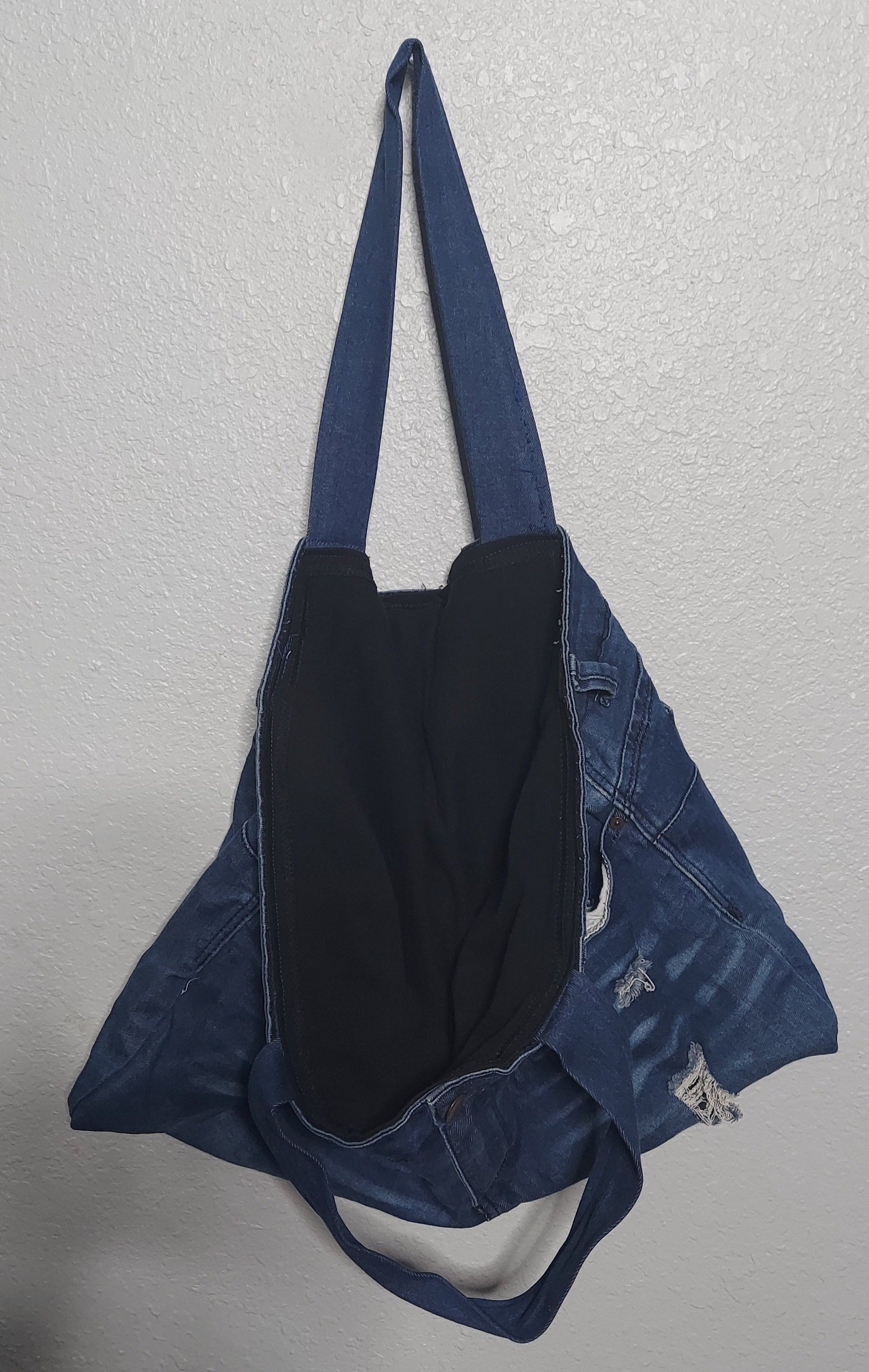 Repurposed Jean Purse/Tote Bag