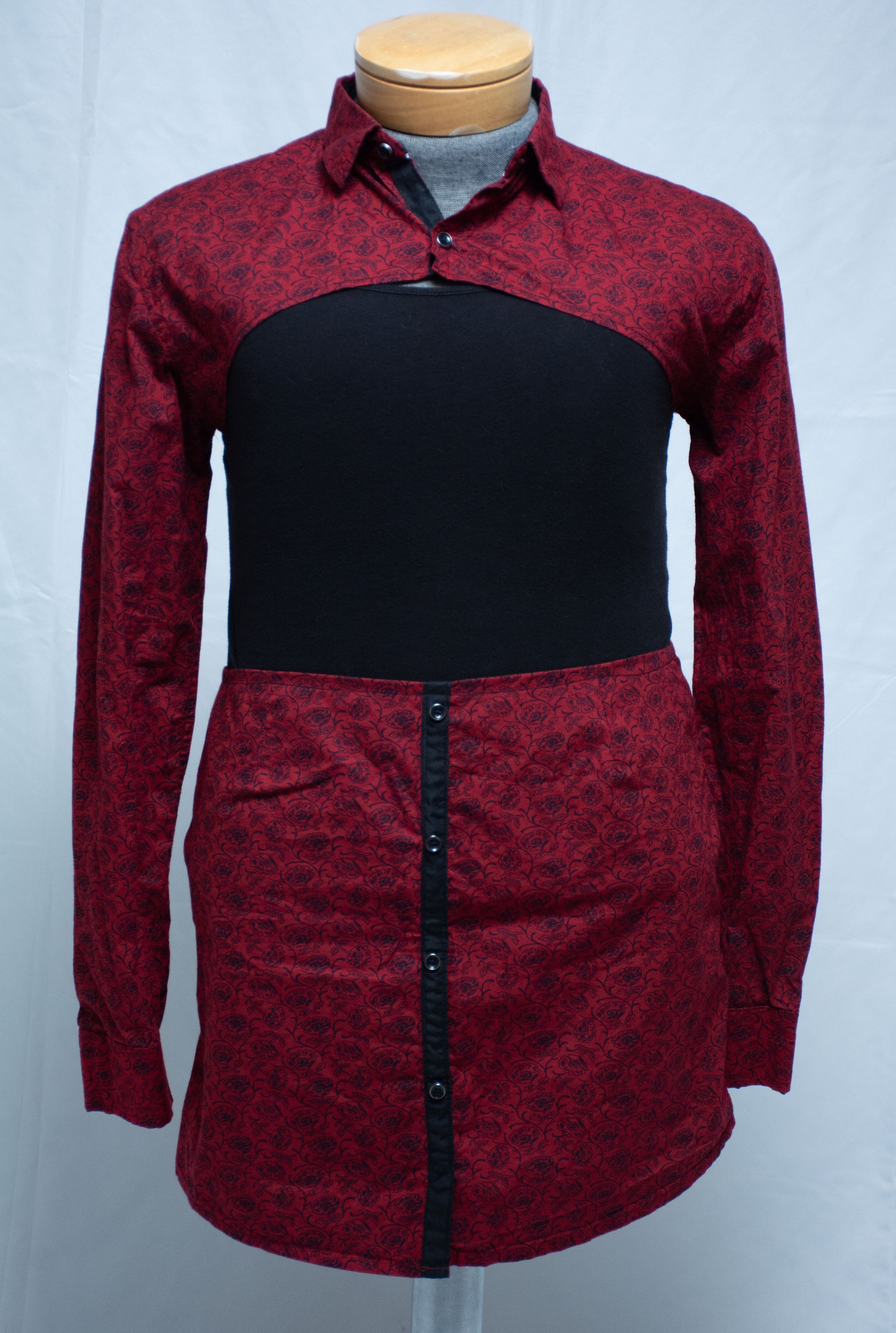 Long Sleeve Shrug and Skirt