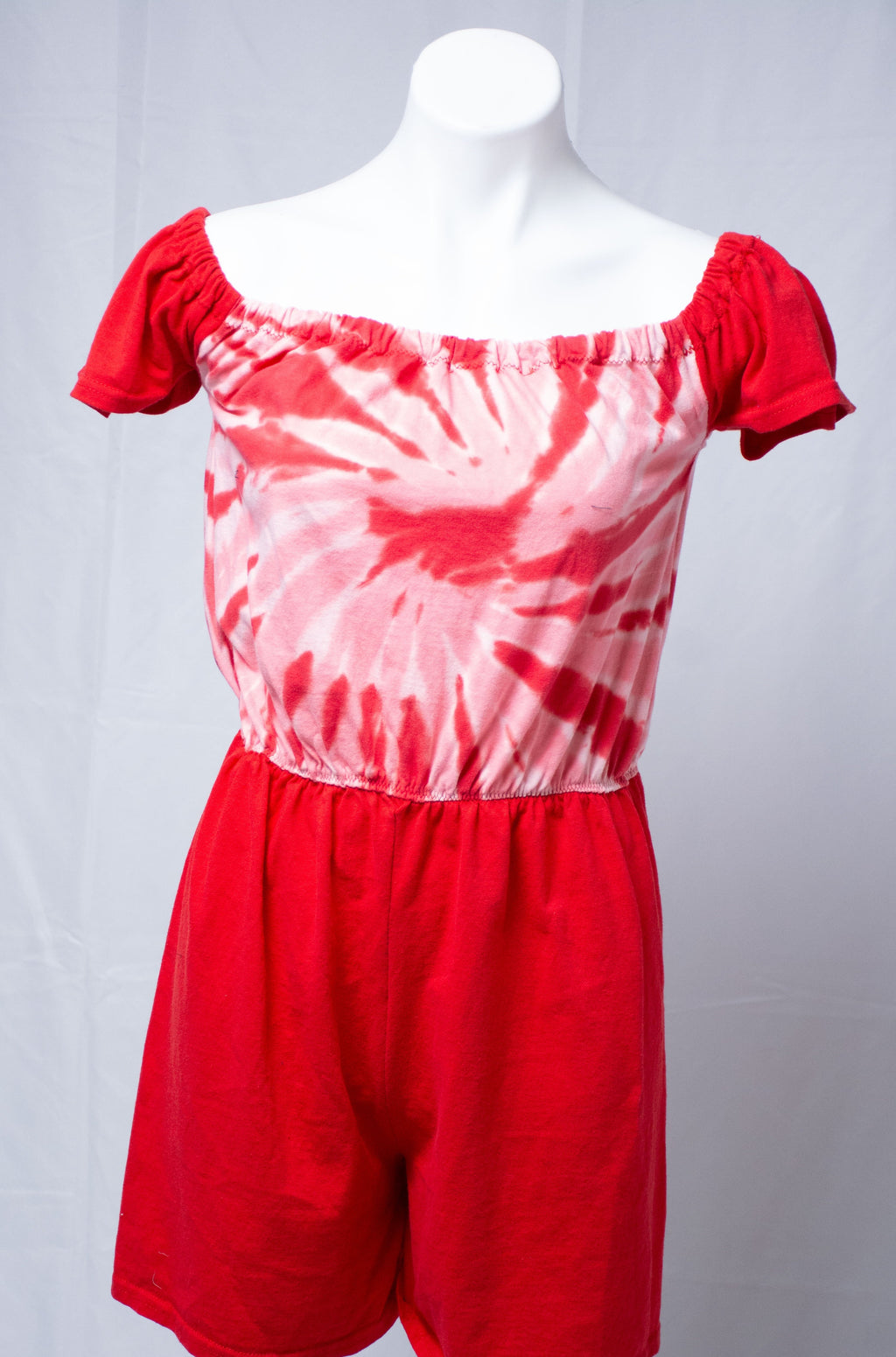 Red Short Romper