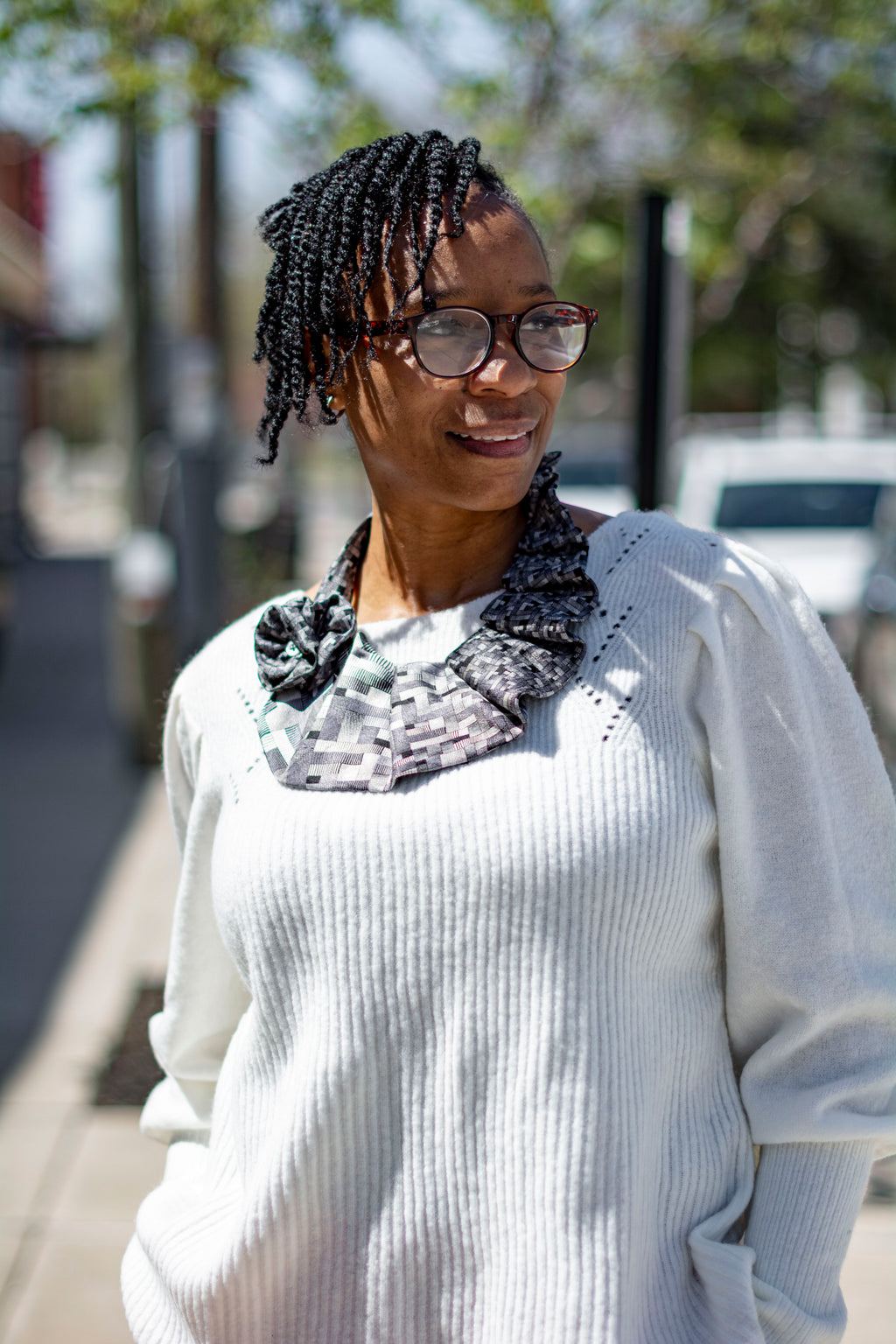 Black & Gray Neck Candy