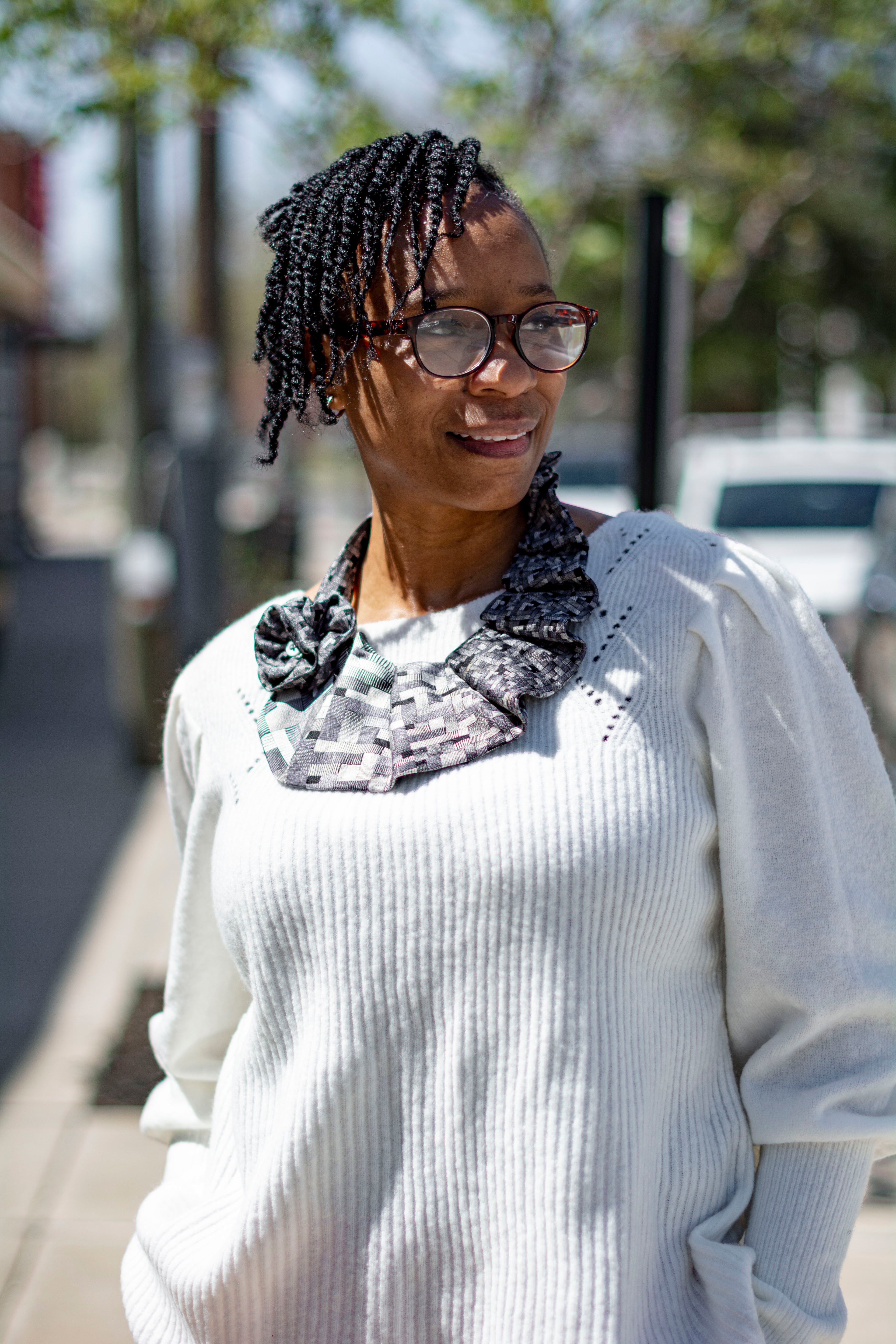 Black & Gray Neck Candy