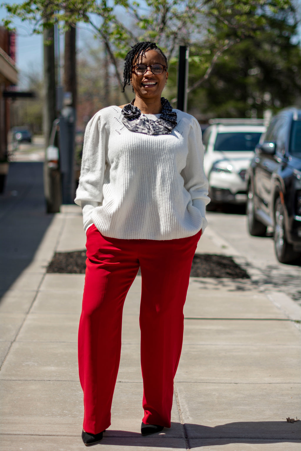 Black & Gray Neck Candy