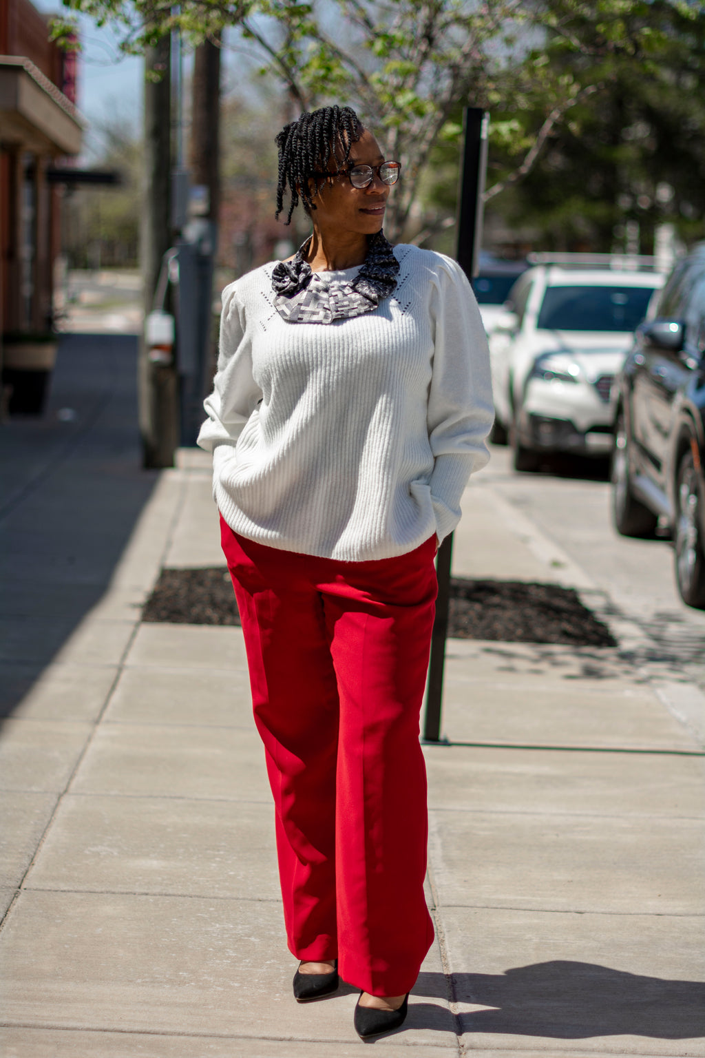 Black & Gray Neck Candy