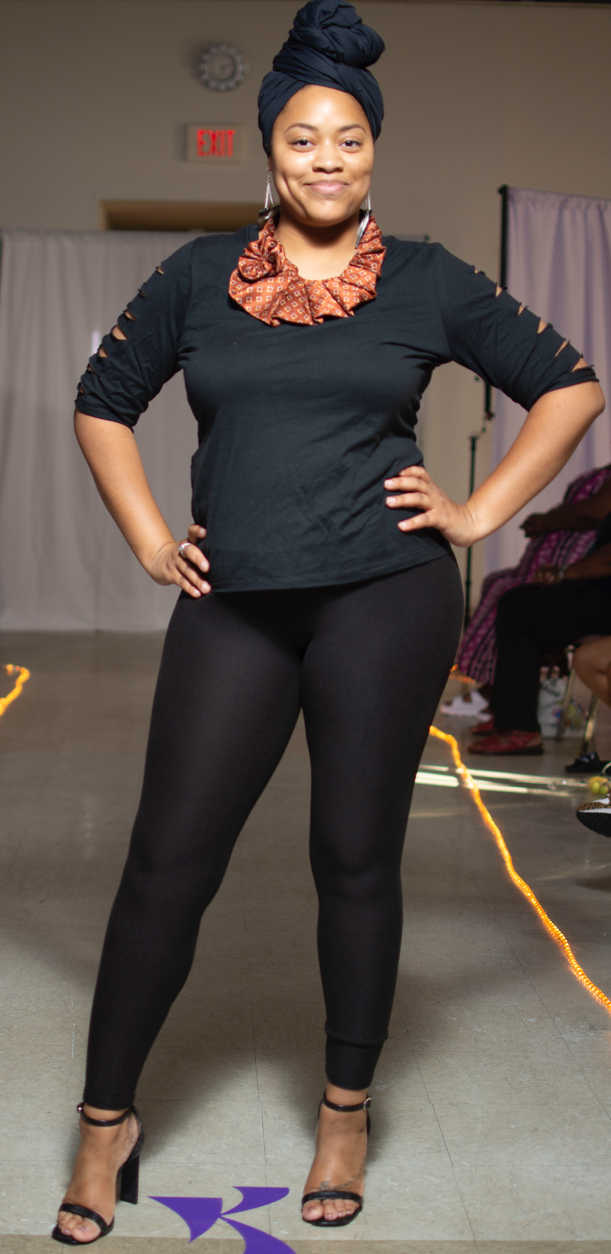 Burnt Orange Neck Candy